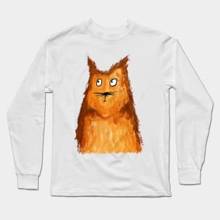 Ginger the cat Long Sleeve T-Shirt